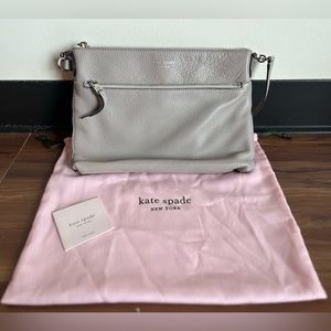 Kate Spade Polly Medium Crossbody Warm Taupe
